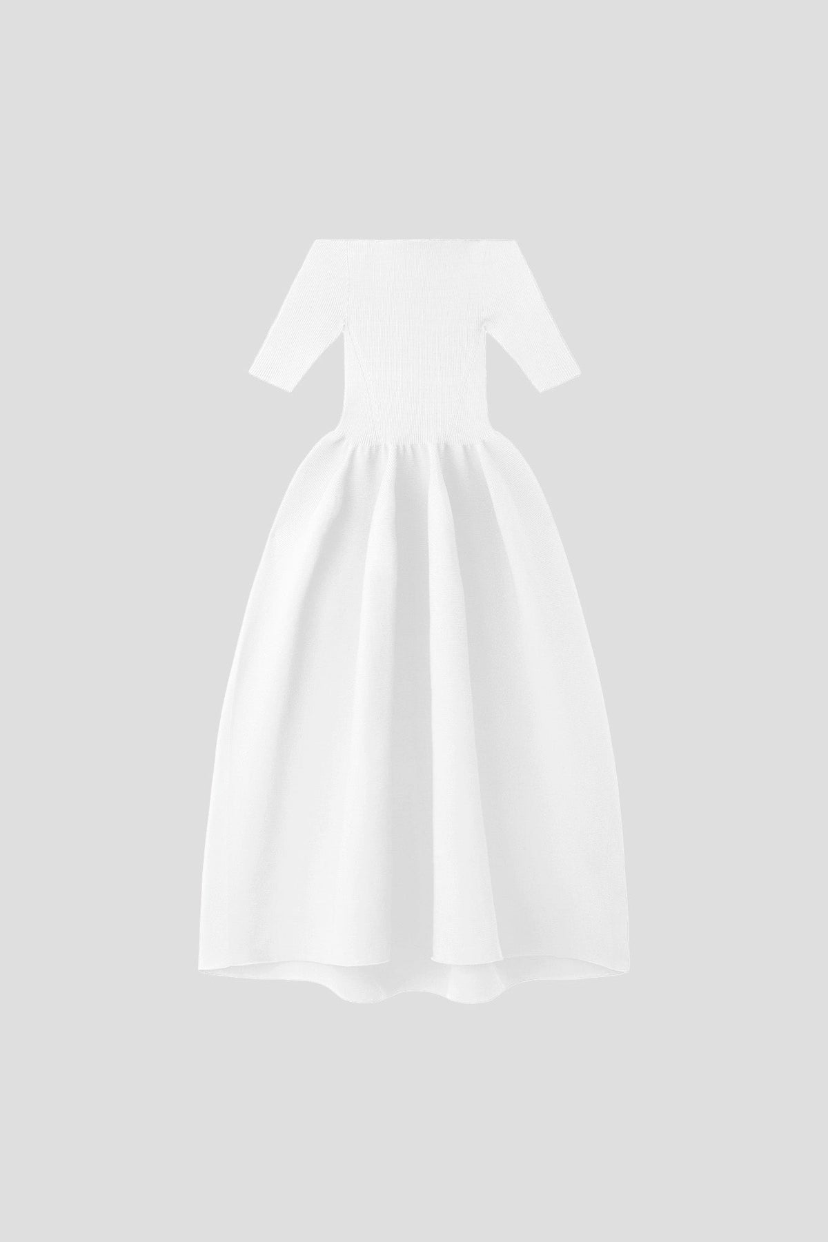 POTTERY HS OFF SHOULDER SHORT SLEEVE DRESS