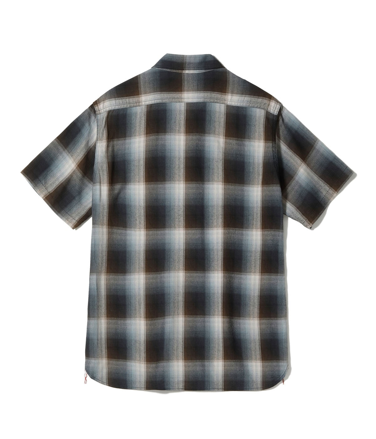 Rayon Twill Check Work Shirt