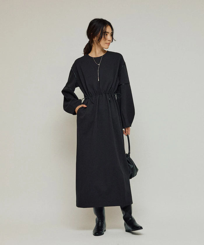 Cocoon Sleeve Damboru Sweat One-Piece / Spindle