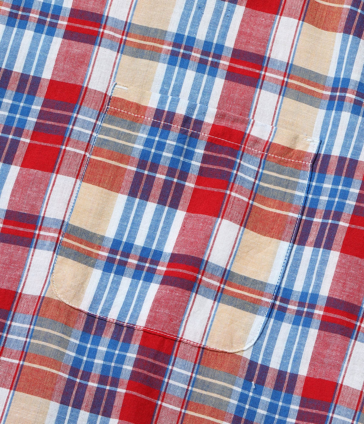 MADRAS CHECK OPEN SHIRT