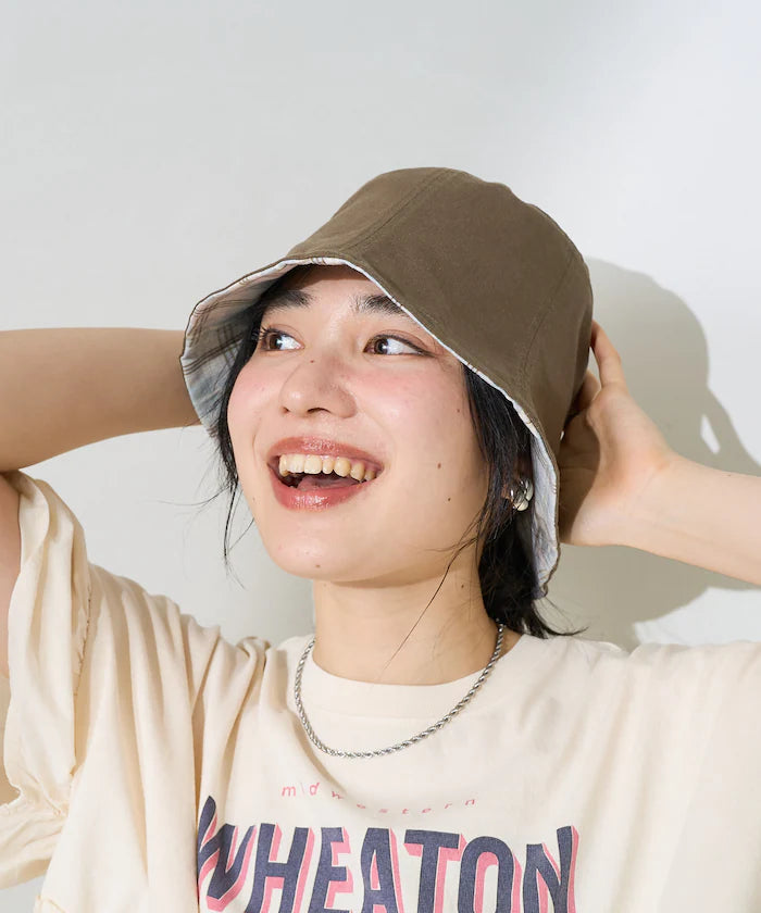 Checkered Reversible Hat