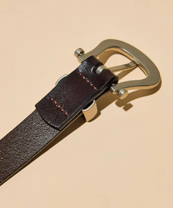Cowhide Western Narrow Belt