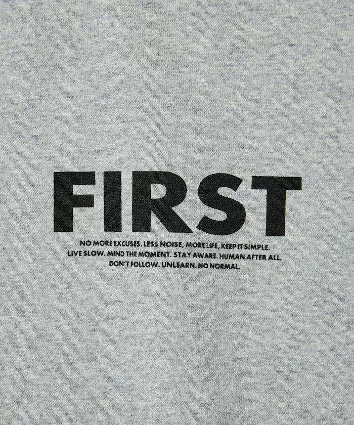 6 Ounce Front Logo Print Crew Neck T-Shirt / Back Print T-Shirt PRINT FRESH FIRST