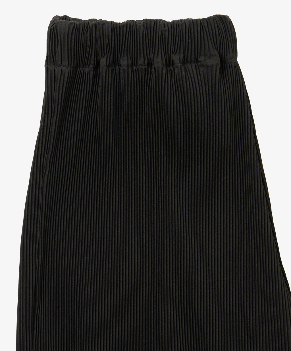 circular pants pleats black