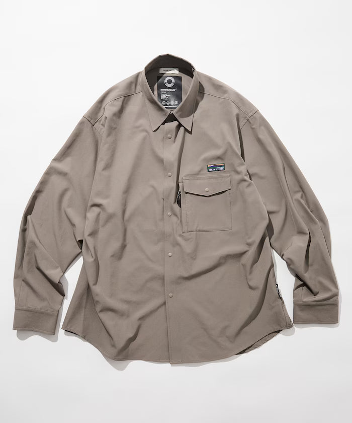 ALL WEATHER ACTIVE WEAR/All Weather Active Wear Relaxed Fit Pocket Shirt 【Limited Edition】