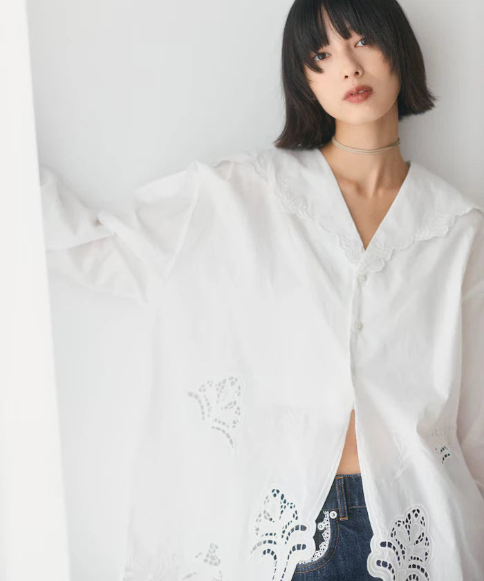 Cutwork Embroidery Blouse