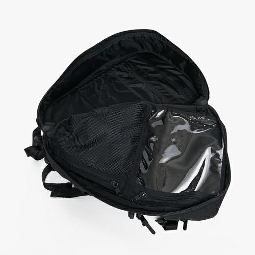 CORDURA DOBBY 305D 3WAY BACK PACK sizeL/BLACK