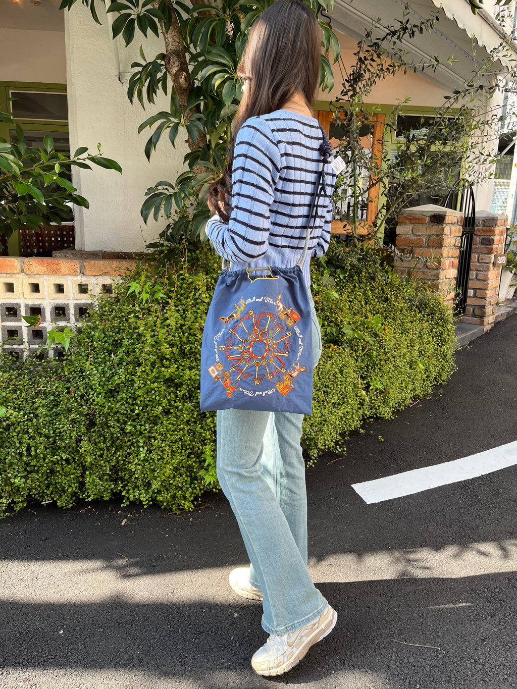 Key & Carriage #32M NAVY 301038 Kobe Limited