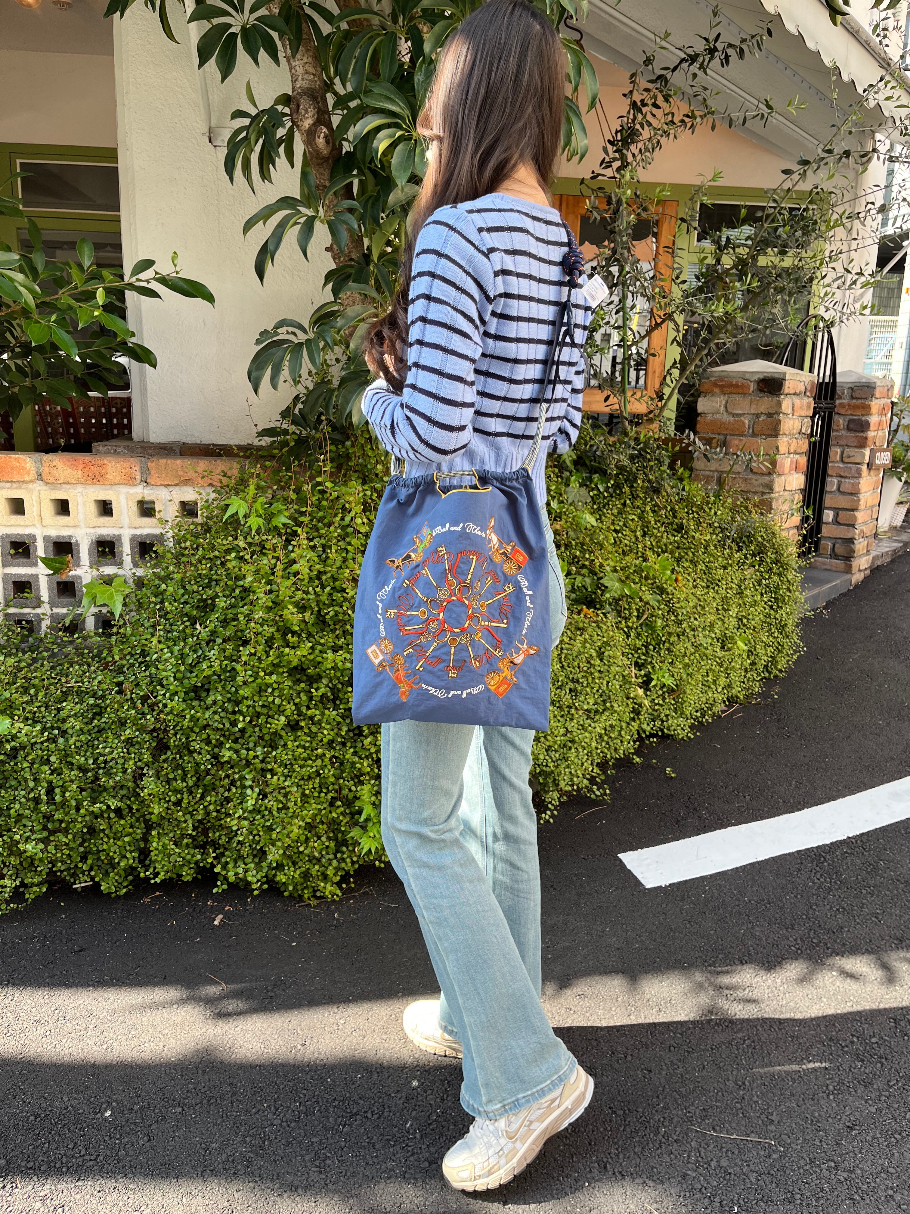 Key & Carriage #32M NAVY 301038 Kobe Limited