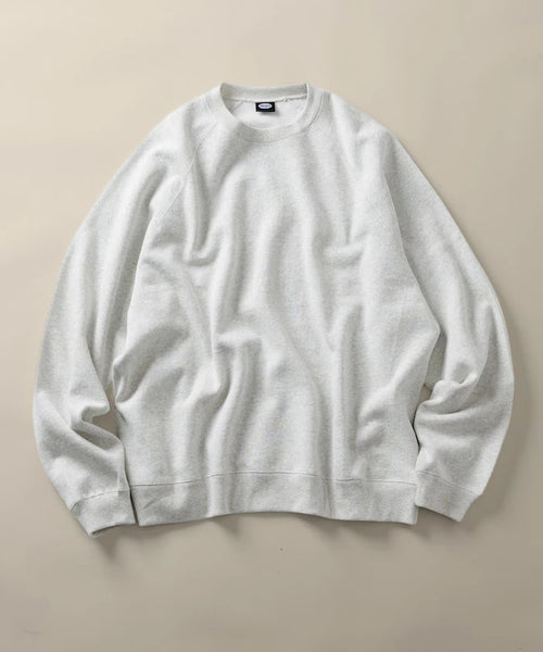 12oz Heavyweight Big Silhouette Raglan Sleeve Crew Neck Sweatshirt 【Limited Edition】