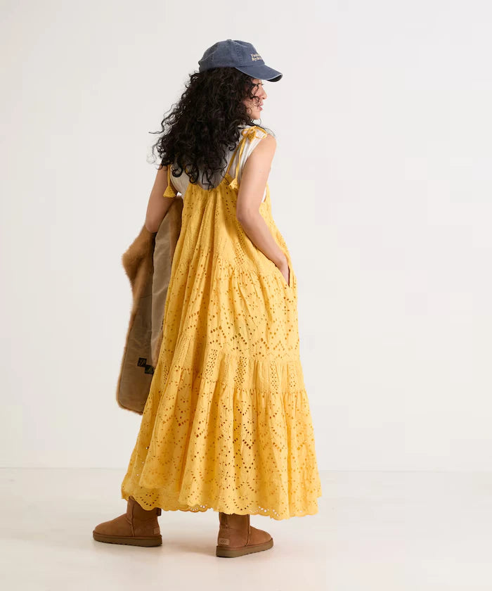 India Shifraretiard Shoulder Ribbon Camisole Dress