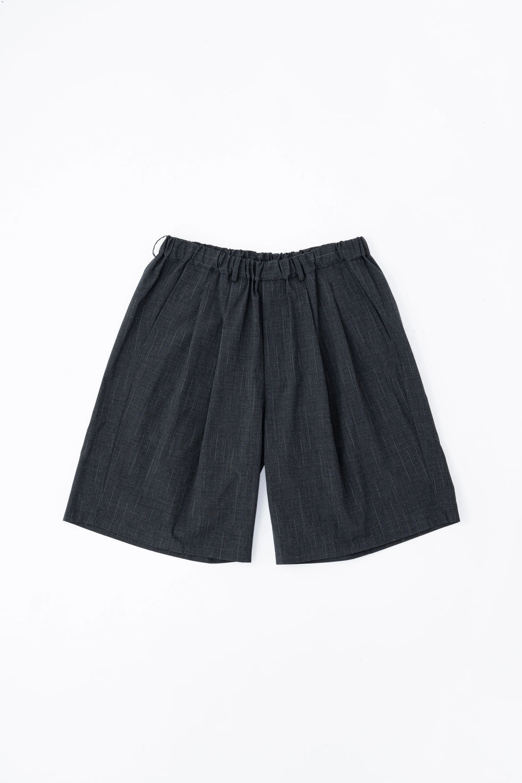 DOUBLE PLEATED WIDE EASY SHORTS