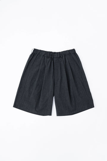 DOUBLE PLEATED WIDE EASY SHORTS