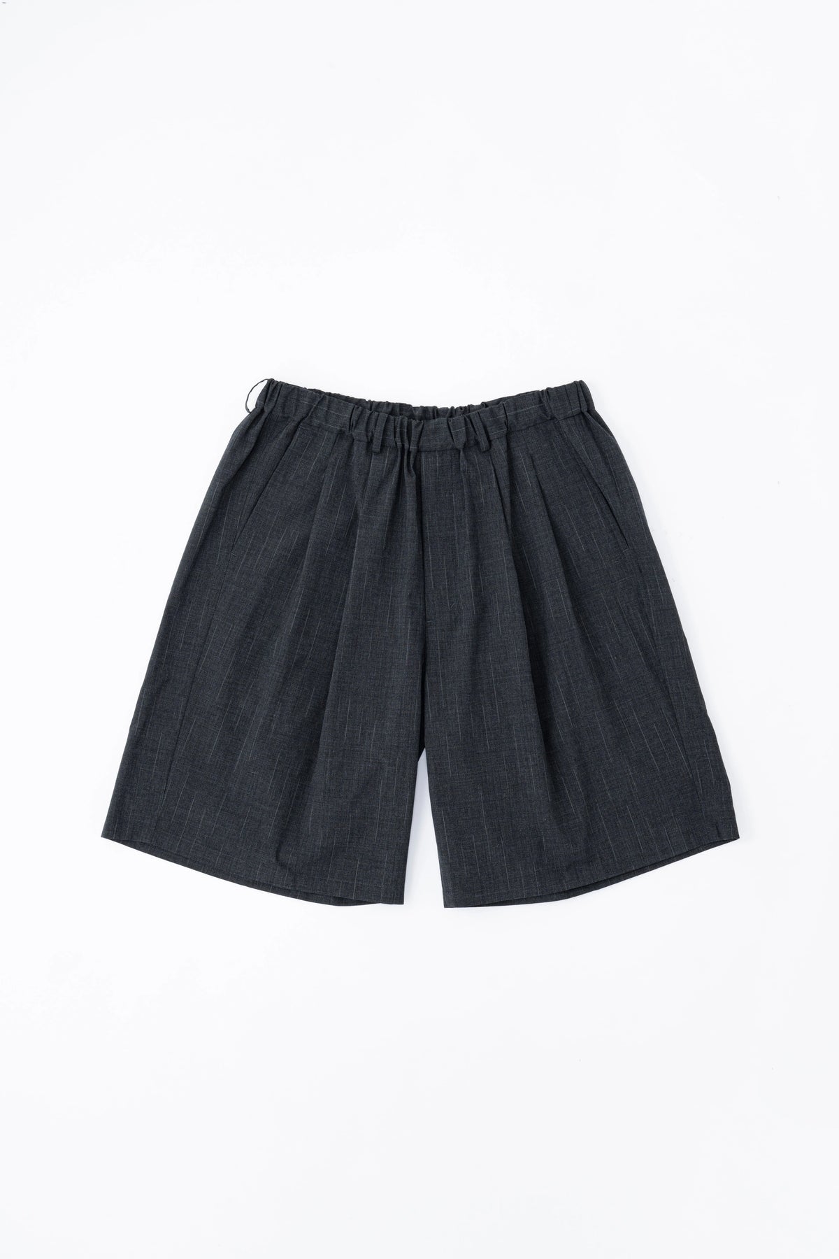 DOUBLE PLEATED WIDE EASY SHORTS