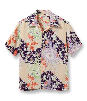RAYON HAWAIIAN SHIRT “ROYAL FLOWER”