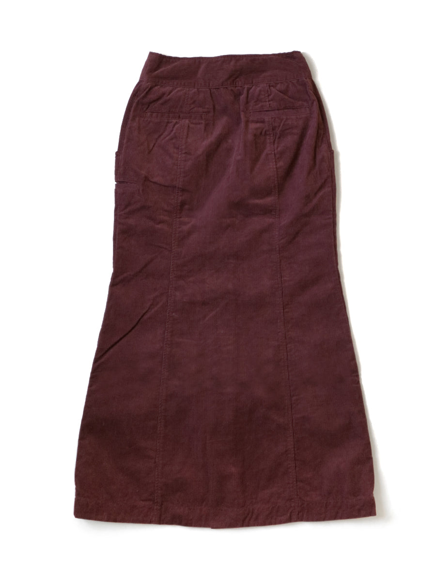 13W Corduroy Maxi Skirt