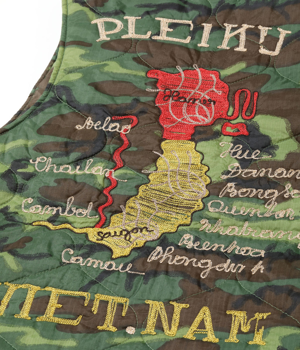Late 1960s Style Vietnam Liner Vest “PLEIKU”