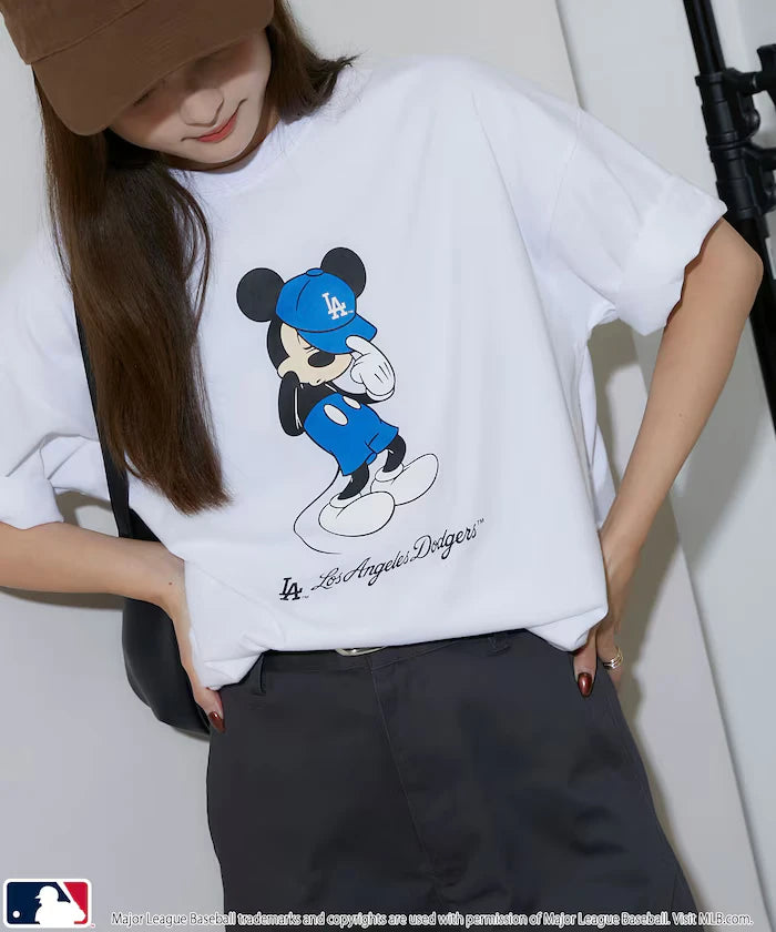 MLB/MICKEY MOUSE/Exclusive Print T-Shirt Limited Release