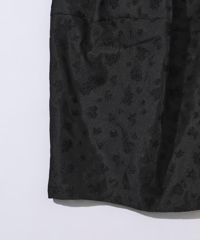 Flower Sheer Jacquard Cocoon Skirt - Released on February 12 at 12:00