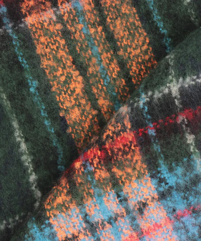Boucle Check Scarf
