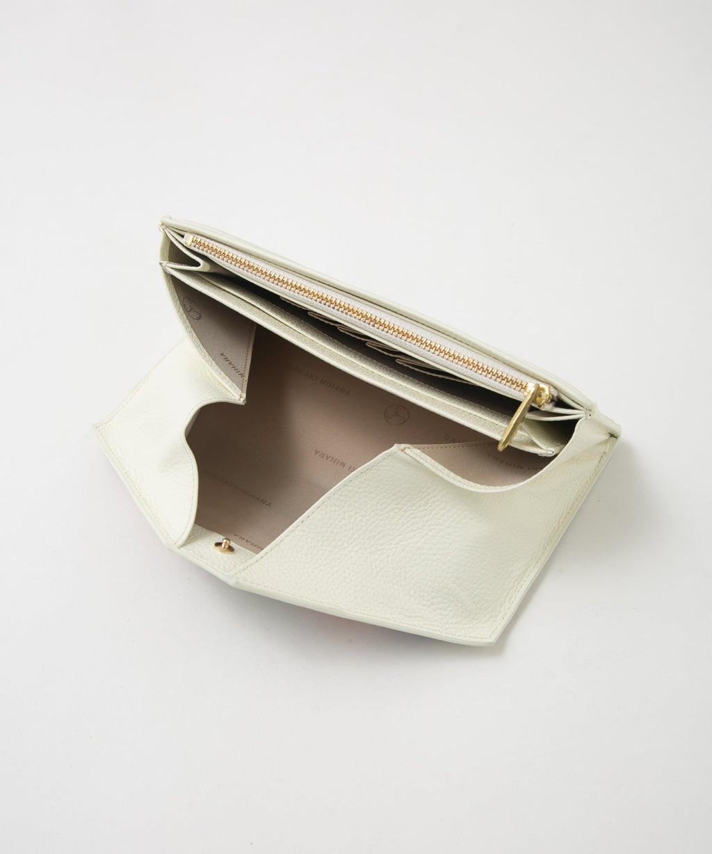 SHOGO SEKINE Collaboration Mail-Type Long Wallet Ivory SIF-SKN#22