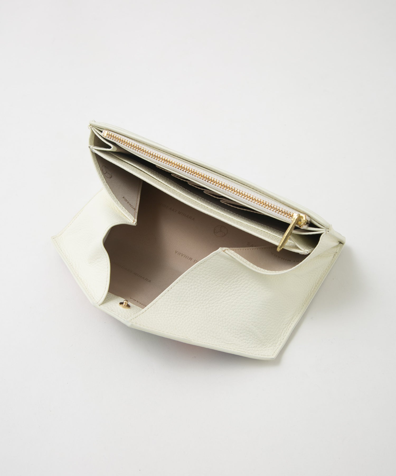 SHOGO SEKINE Collaboration Mail-Type Long Wallet Ivory SIF-SKN#22