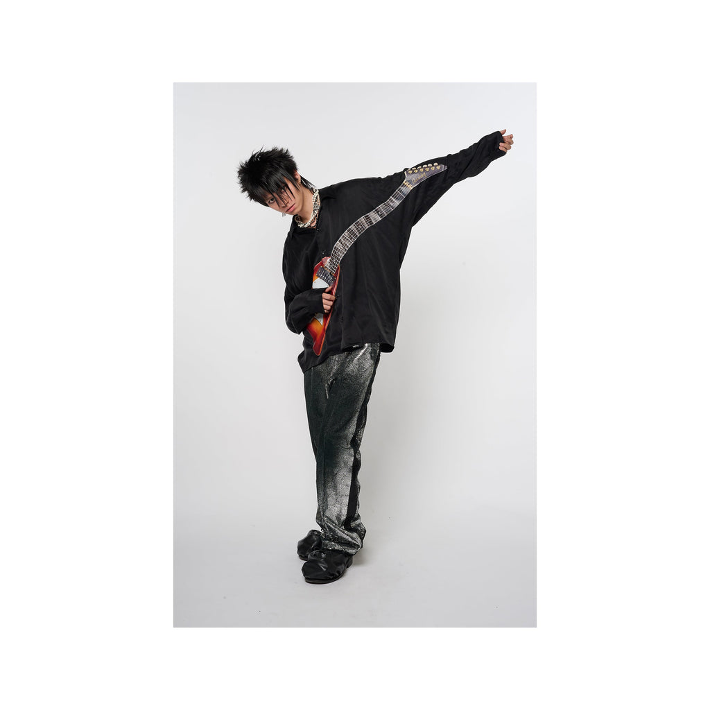 MOON WALK LEATHER PANTS