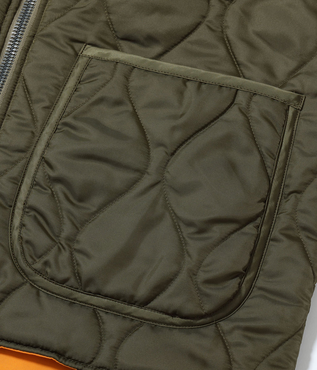 LINE CREWMAN VEST (MOD.) REVERSIBLE ���BUZZ RICKSON MFG. CORP.���