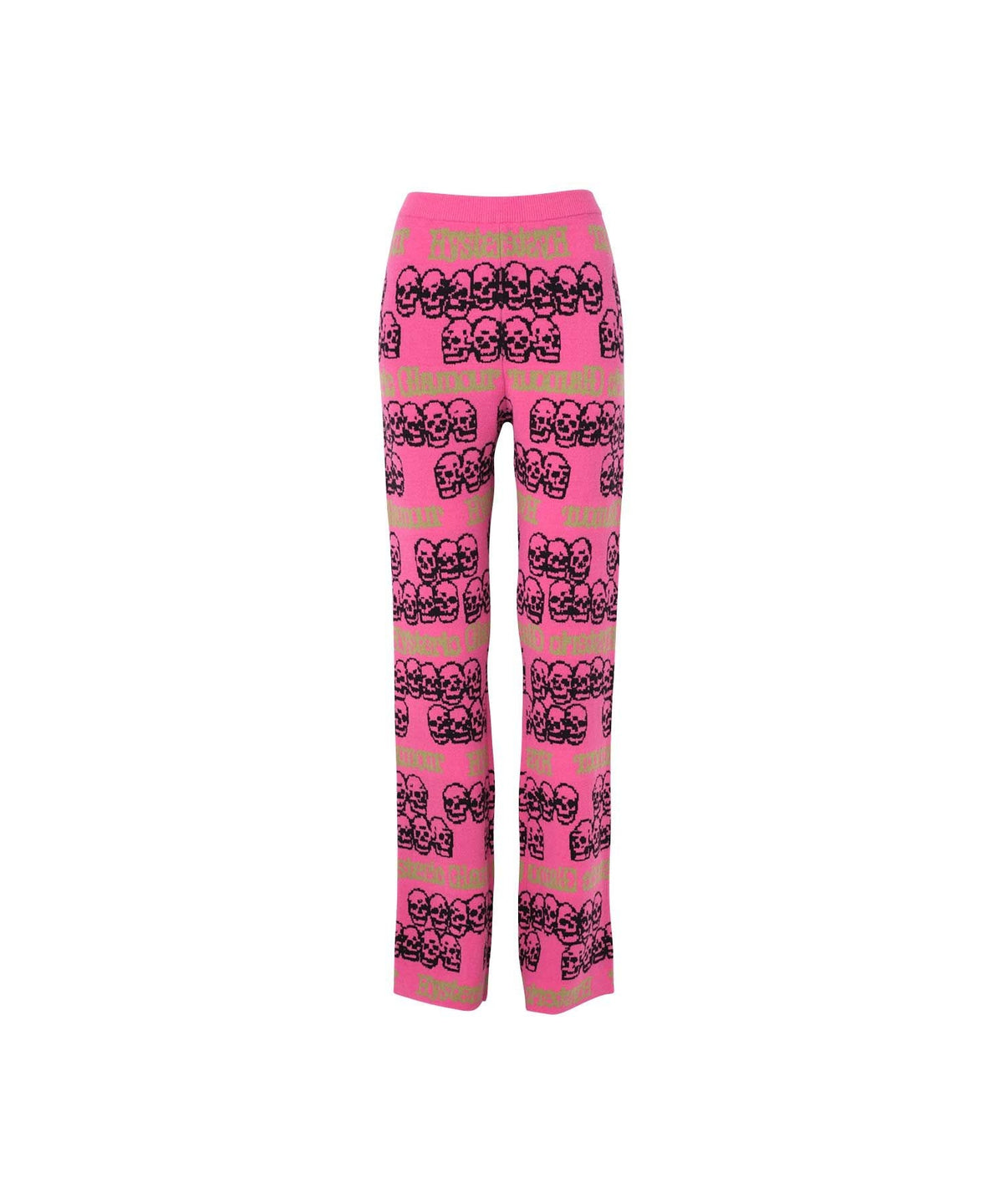 SKULL STRIPE Jacquard Pants