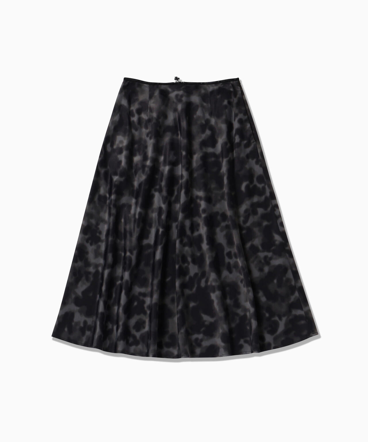printed satin skirt (W)