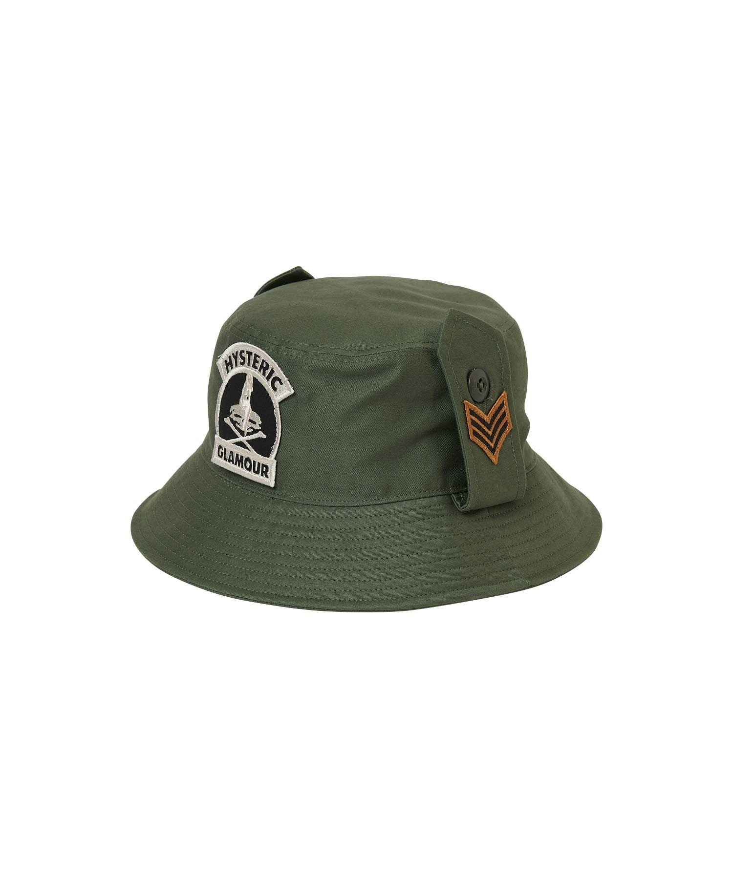 Woman On Skull Patch Bucket Hat