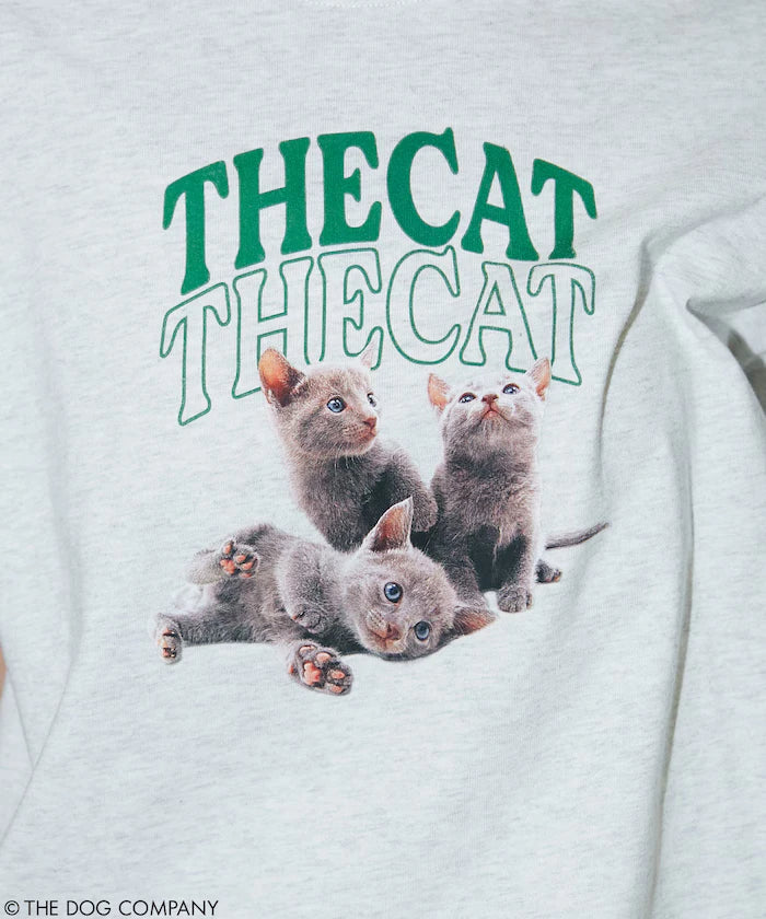 THE DOG / THE CAT Collegiate Style T-Shirt Limited Edition