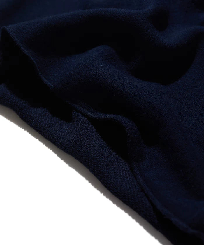 Wool Cotton Loop Back Sweat Hoodie