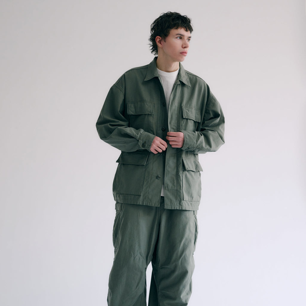 GL15365 / LIGHT BACKSATIN B.D.U JACKET