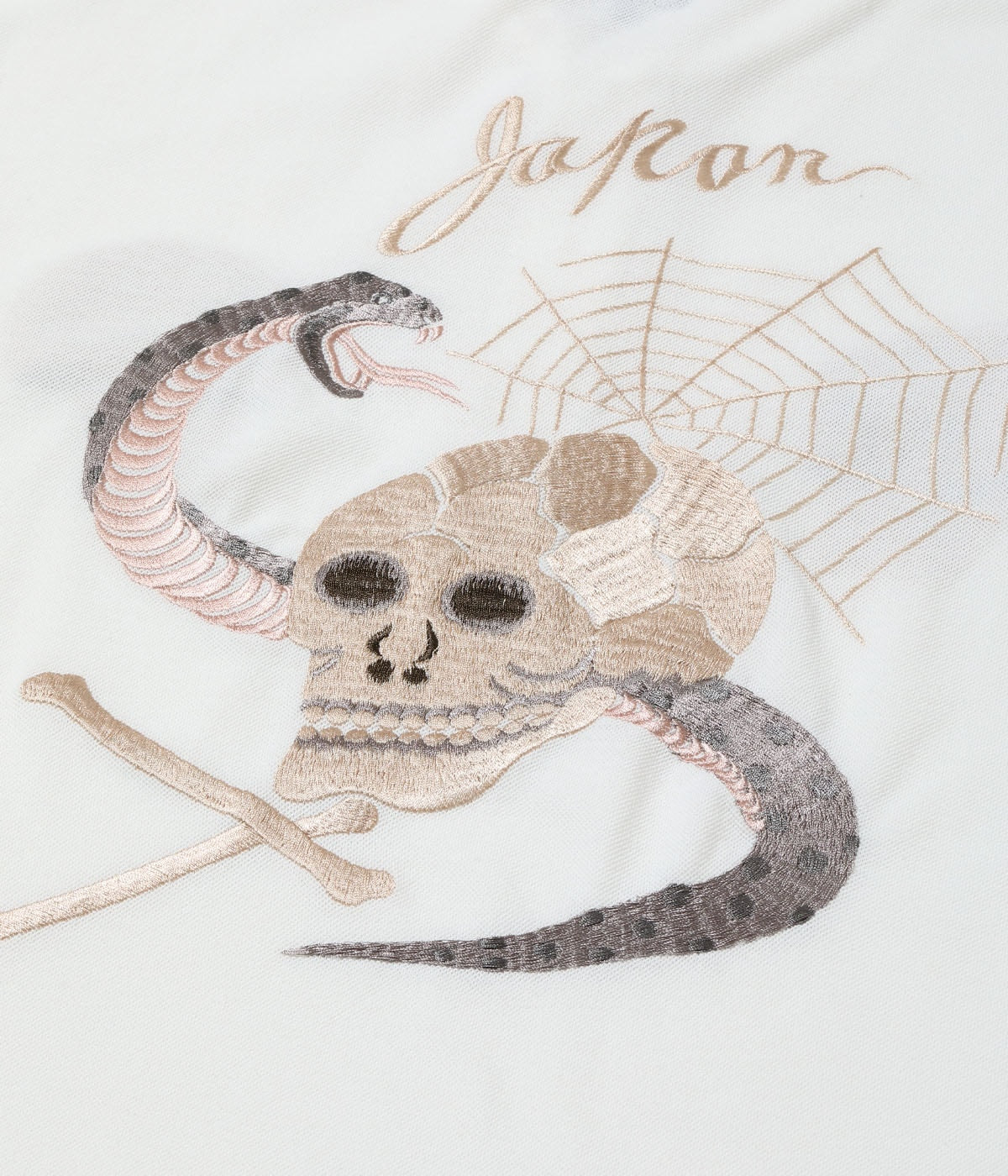 Suka Polo Shirt Embroidered 'Skull & Snake'