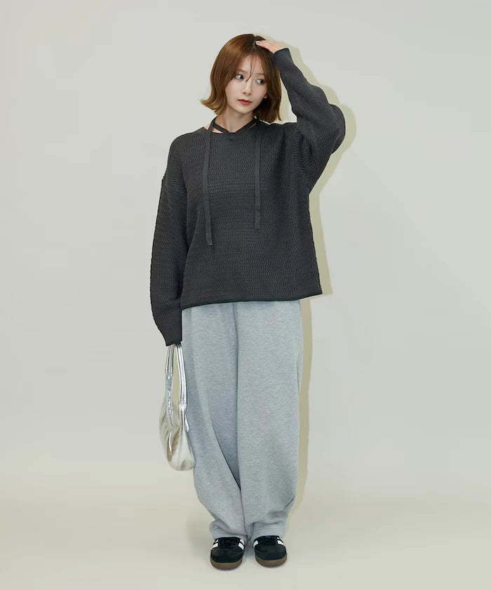 Brushed Back Sweat Curve Pants Limited Edition
