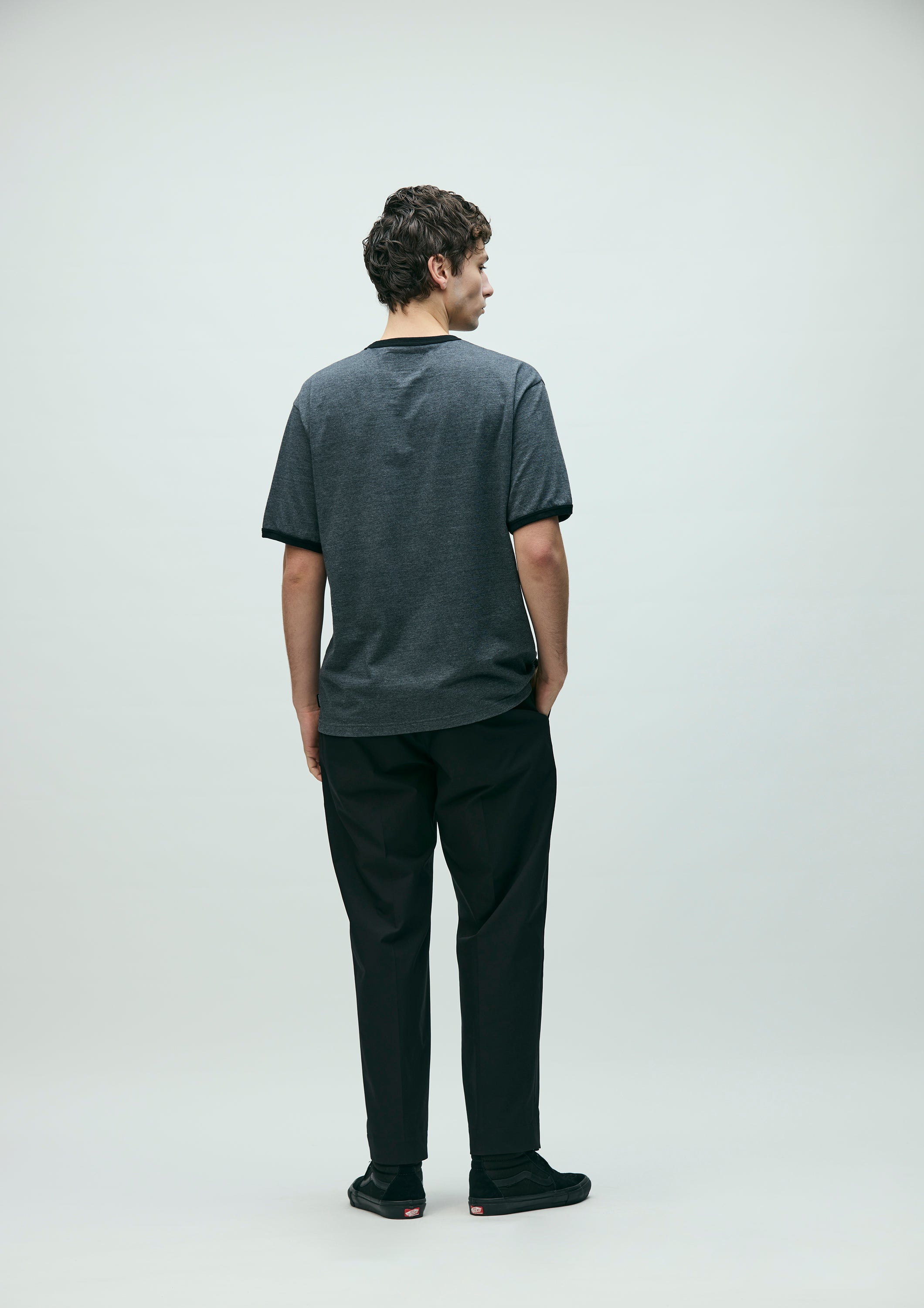 Heather Fabric Tee Ss