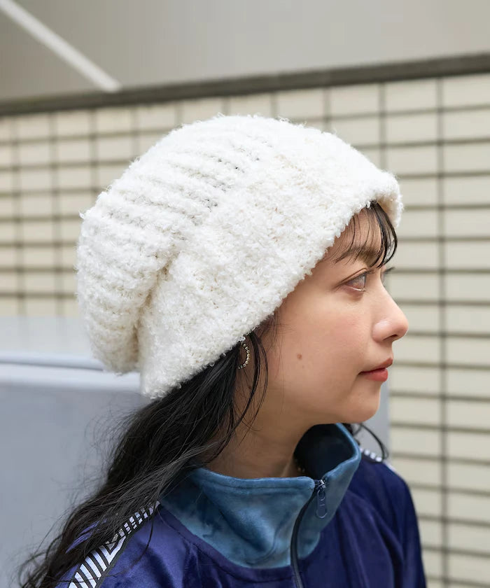 Boucle Knit Cap