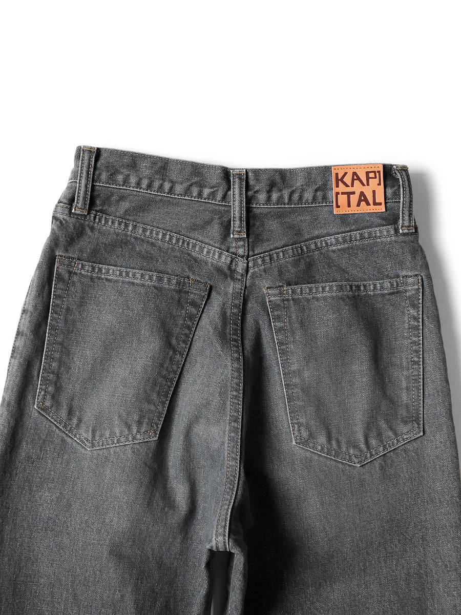 14oz Black Denim 5P CONEY Monroe