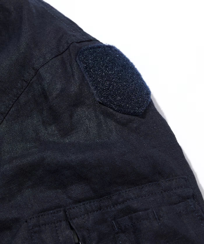 Linen Heli Crew Jacket