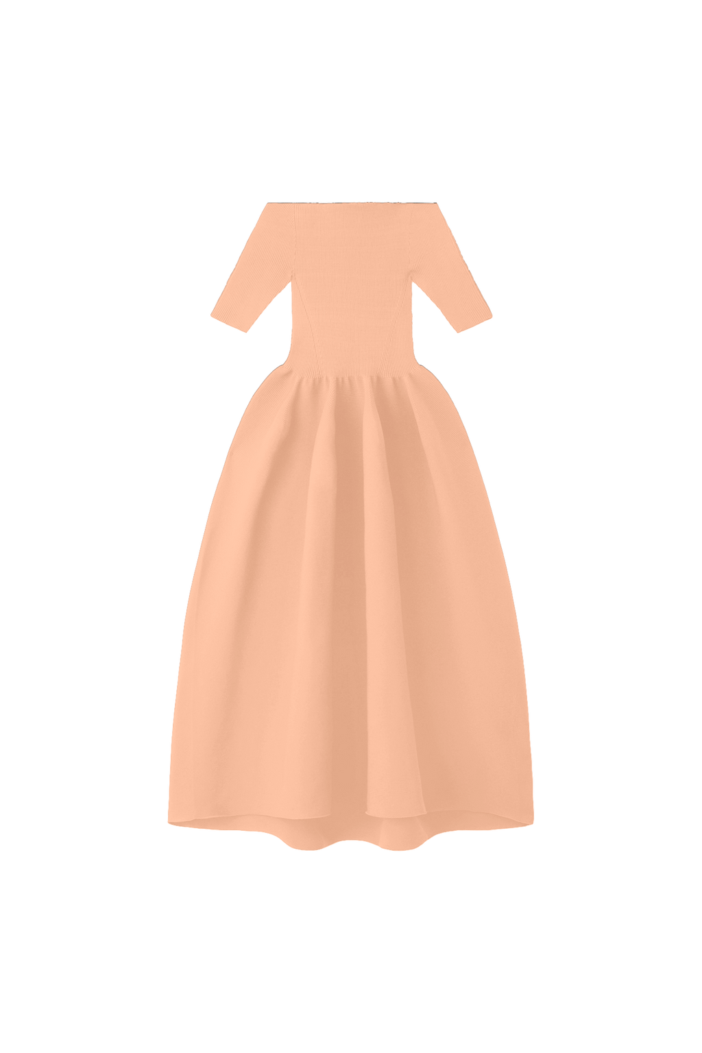 POTTERY HS OFF SHOULDER SHORT SLEEVE DRESS