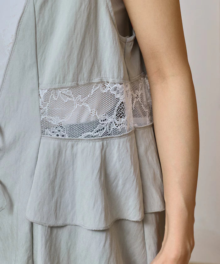 Switch Race Vintage Satin Ribbon Vest [Limited Release]