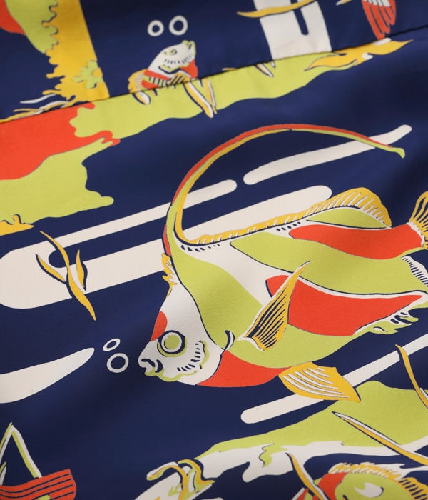 RAYON HAWAIIAN SHIRT “MOORISH IDOL”