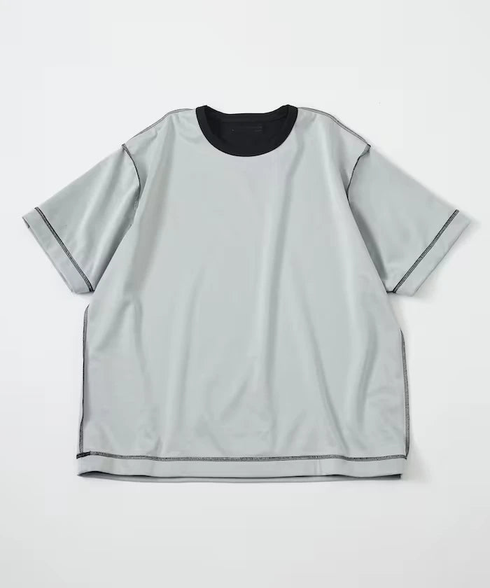 Relaxed Fit Reversible Cardboard Short Sleeve T-Shirt / Color Design