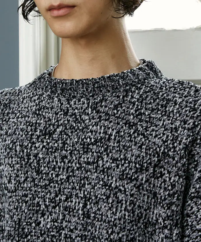 Mall Yarn Crew Neck Knit 【Limited Edition】