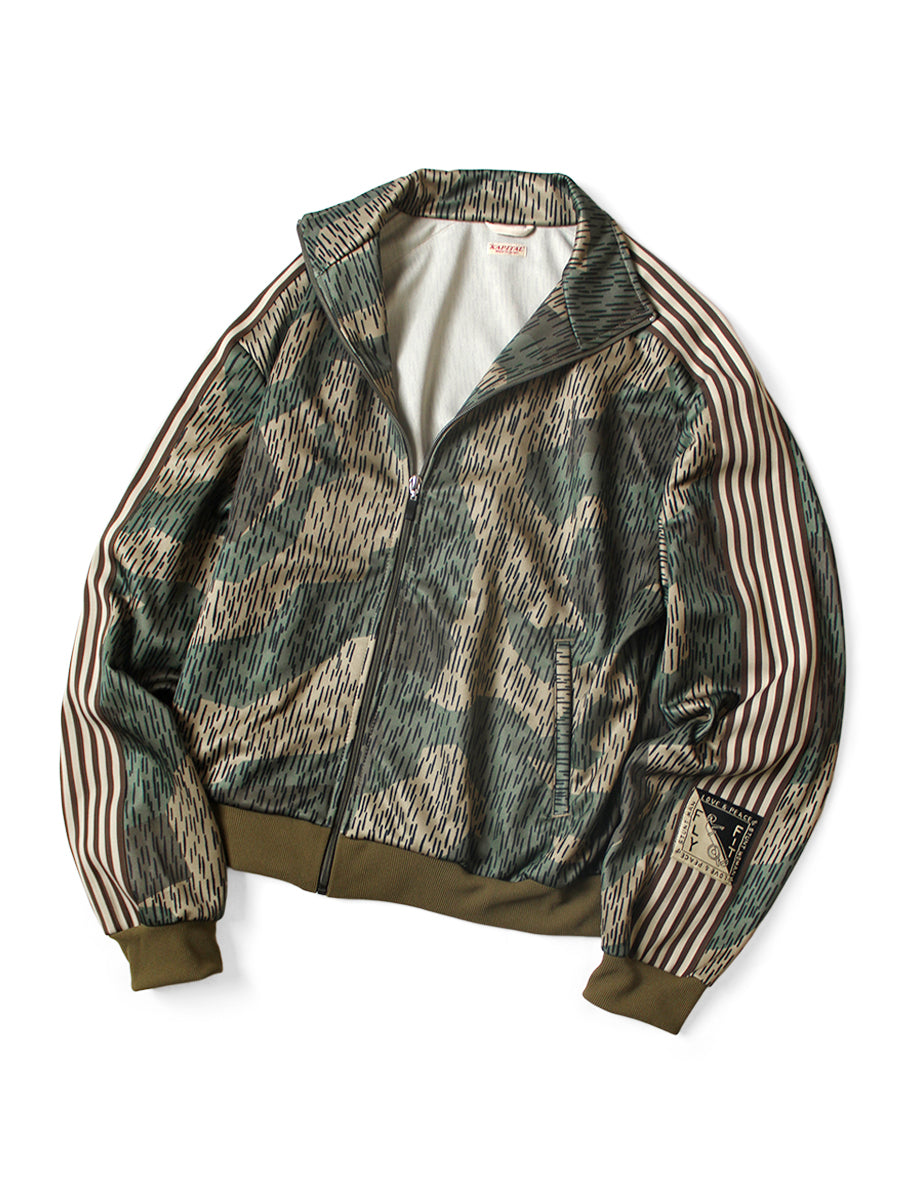 Smooth Jersey Rain Camouflage Pattern Track JKT