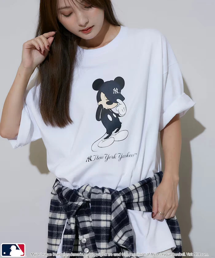 MLB/MICKEY MOUSE/Exclusive Print T-Shirt Limited Release