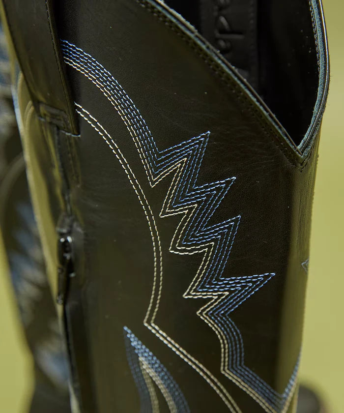 Long western boots/real leather long western boots