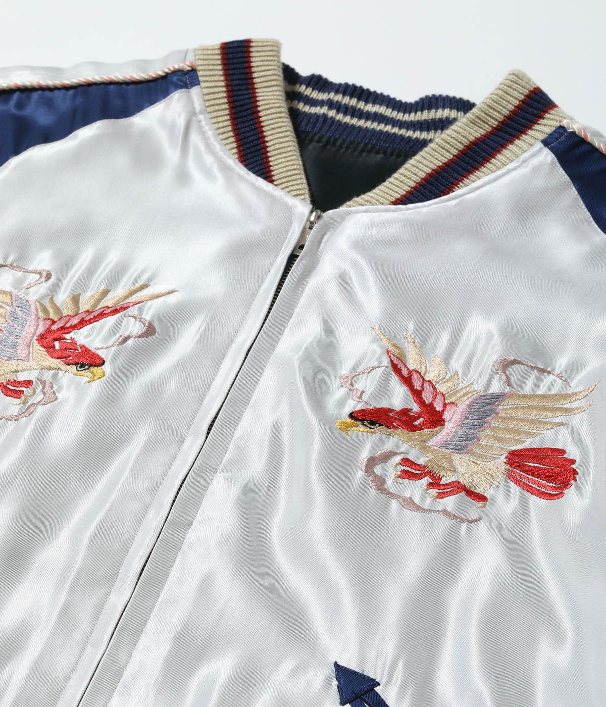 Early 1950s Style Acetate Souvenir Jacket “RED EAGLE” × “TIGER HEAD”