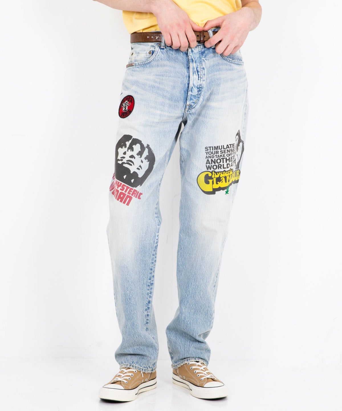 HYSTERIC DAYS 50'S XX Straight Denim Pants